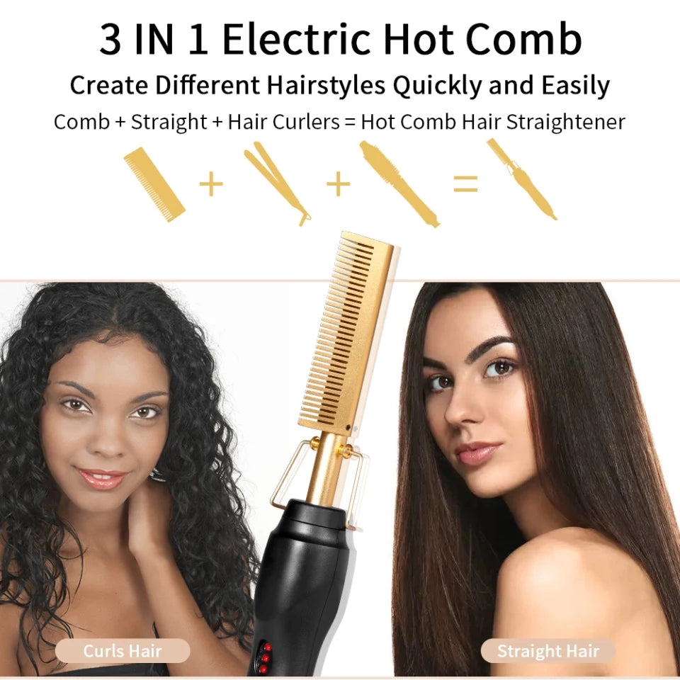 Hot electric comb best sale