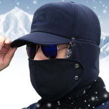 Winter Trapper Trooper Hat Windproof Thermal with Ear Flap Mask