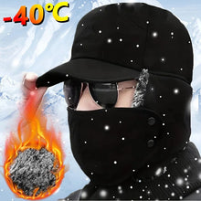 Winter Trapper Trooper Hat Windproof Thermal with Ear Flap Mask