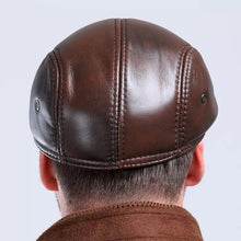 New Fashion PU Leather Beret Hat Cap