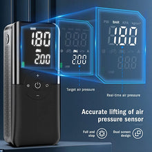 Digital Rechargeable Tyre Inflator & Power Bank Imported