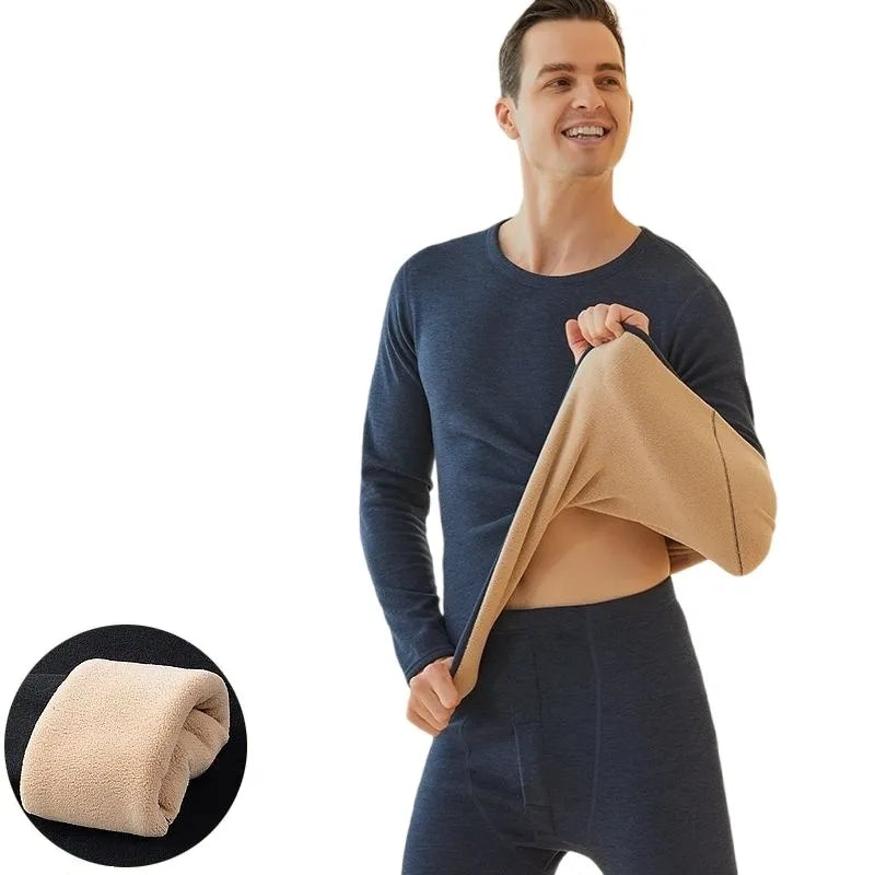 Premium Quality Lamb Wool Winter Thermal Underwear Set arzaan.pk