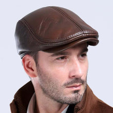 New Fashion PU Leather Beret Hat Cap