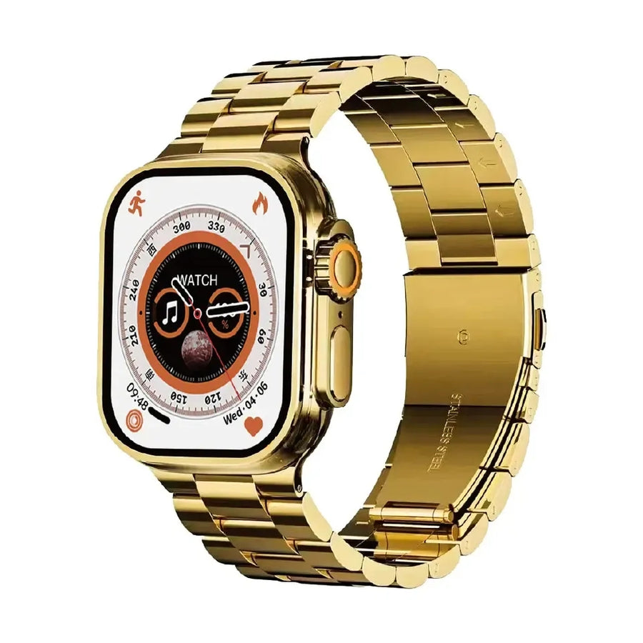 24K Gold Series Watch 8 Ultra Smartwatch arzaan.pk