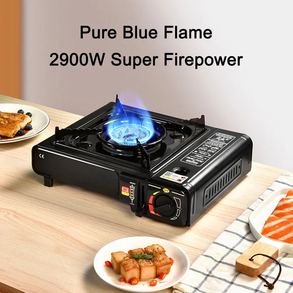 Portable butane outdoor cooking gas stove– arzaan.pk