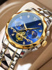 VIP Dinar Brand Men's Business Waterproof Chronograph Wrist Watch