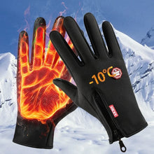 Winter Warm Anti-Slip Touch Screen Full Finger Waterproof Gloves