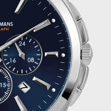 Dinar Leman Chronograph Luxury Stainless Steel Business Wrist-Watch