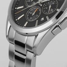 Dinar Leman Chronograph Luxury Stainless Steel Business Wrist-Watch