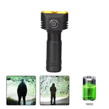 Rechargeable LED Flashlight Side-Switch Mini Light