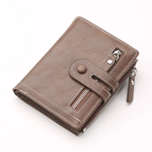 DIDE Large Capacity Zipper PU Leather Wallet