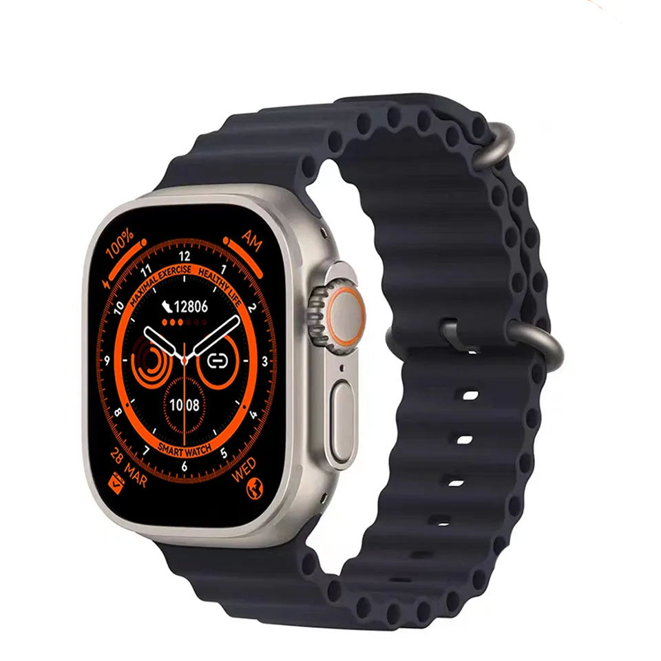 Watch 8Ultra Smart Watch, Compatible With iPhone & Android - Premium Q ...